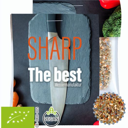 Produktabbildung Bio Gewürzmischung Alleskönner, ca. 10g, Express Gewürz Midi-Tüte mit Werbereiter Bio Gewürzmischung Alleskönner, ca. 10g, Express Gewürz Midi-Tüte mit Werbereiter (Bild 1)