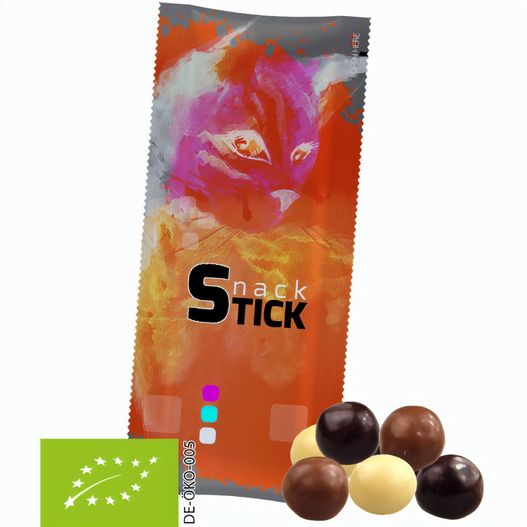 Zitronenbonbons mit Vitamin D, ca. 80g, Standbeutel Midi schwarz (Bild 1)