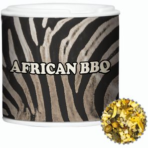 Gewürzmischung African BBQ, ca. 25g, Gewürzpappstreuer