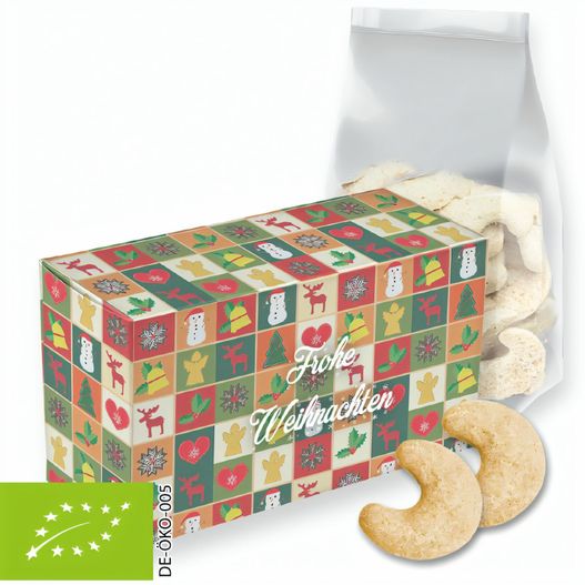 Bio Vanillekipferl, ca. 130g, Faltschachtel (Bild 1)