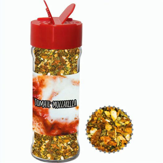 Gewürzmischung Tomate-Mozzarella, ca. 35g, Glas mit Streuaufsatz (Bild 1)