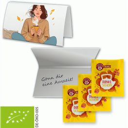 Mikrowellen Popcorn salzig, ca. 100g, transparente Folie