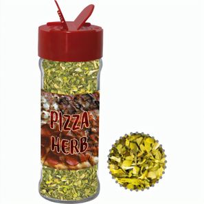 Gewürzmischung Pizza-Kräuter, ca. 15g, Glas mit Streuaufsatz