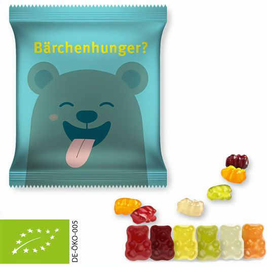 Kirschbonbons mit Magnesium, ca. 80g, Standbeutel Midi schwarz (Bild 1)