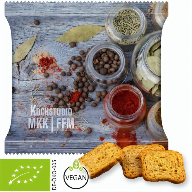 Bio Brot Chips Paprika und Chili, ca. 20g, Maxi-XL-Tüte