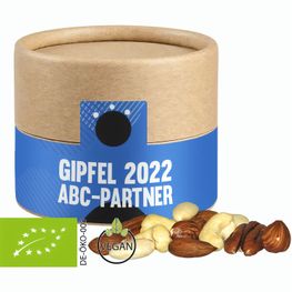 Bio NusskernMix, ca. 40g, Kraftpapierdose Mini