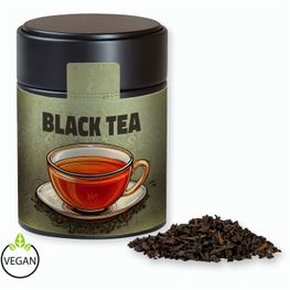 Schwarztee, ca. 45g, Metalldose Midi schwarz