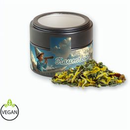 Bio Kräutertee Seelenwohl, ca. 30g, Metalldose Midi schwarz