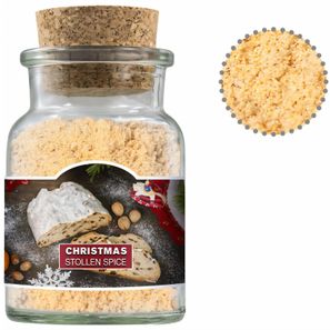 Gewürzmischung Stollen, ca. 85g, Korkenglas