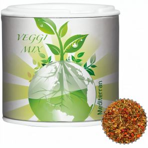 Gewürzmischung Mediterraner Veggie Mix, ca. 20g, Gewürzpappstreuer