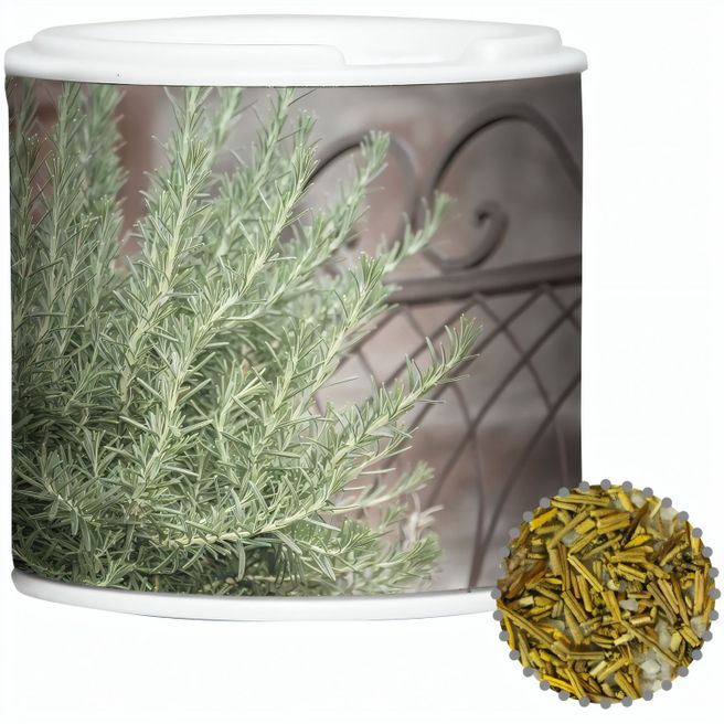 Gewürzmischung Rosmarin-Salz, ca. 45g, Gewürzpappstreuer