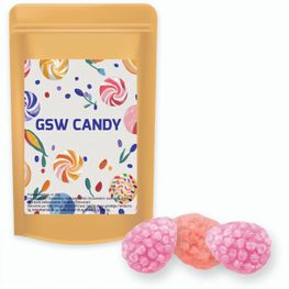 Produktabbildung Erdbeer Chili Bonbons, ca. 80g, Standbeutel Midi Erdbeer Chili Bonbons, ca. 80g, Standbeutel Midi