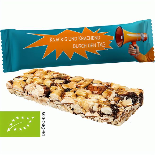 Bio NussMix Riegel Midi, ca. 25g, Flowpack