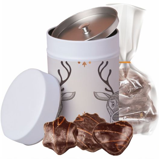 Schoko-LebkuchenMix, ca. 100g, Beutel in Metalldose Maxi (Bild 1)