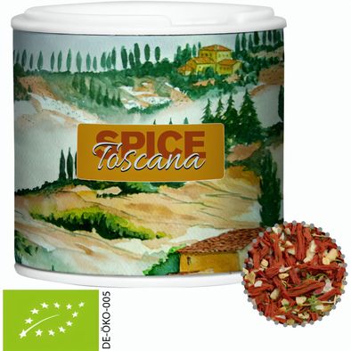 Bio Gewürzmischung Toskanische Bruchetta, ca. 20g, Gewürzpappstreuer