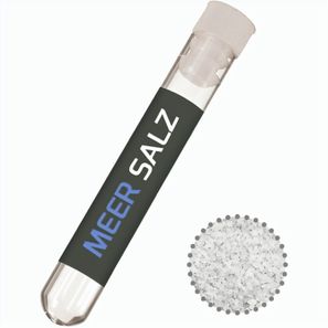 Meersalz, ca. 12g, Reagenzglas