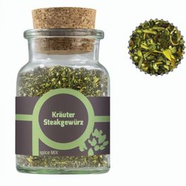 Gewürzmischung Kräuter-Steakgewürz, ca. 45g, Korkenglas