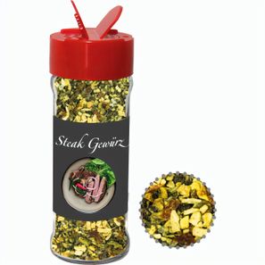 Gewürzmischung Steakgewürz, ca. 55g, Glas mit Streuaufsatz