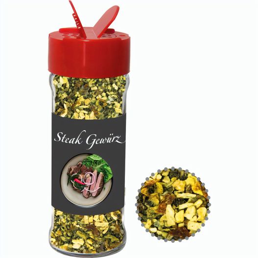 Gewürzmischung Steakgewürz, ca. 55g, Glas mit Streuaufsatz (Bild 1)