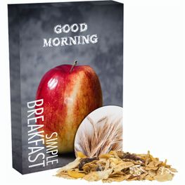 Müsli Apfel-Cranberry, ca. 60g, Faltschachtel