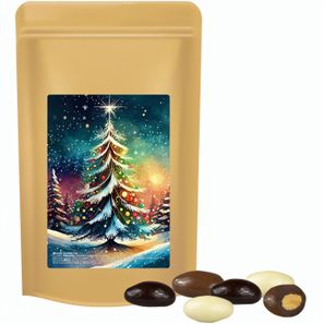 Mandel-Schoko-Trio, ca. 80g, Standbeutel Midi