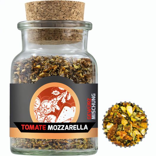 Gewürzmischung Tomate-Mozzarella, ca. 50g, Korkenglas (Bild 1)