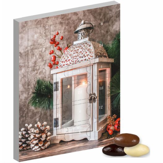 Produktabbildung Mandel-Schoko-Trio, ca. 120g, Adventskalender Mini Hochformat Mandel-Schoko-Trio, ca. 120g, Adventskalender Mini Hochformat (Bild 1)