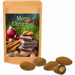 Schokomandeln mit Zimt, ca. 30g, Standbeutel Mini