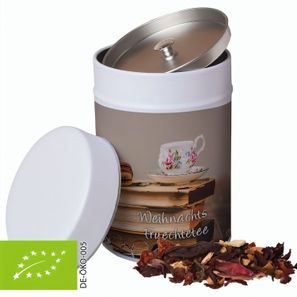 Bio Weihnachts Früchtetee, ca. 140g, Metalldose Maxi