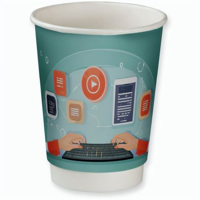 Produktabbildung Doppelwandige PE-Pappbecher, 200ml, Doppelwandige Becher Midi Doppelwandige PE-Pappbecher, 200ml, Doppelwandige Becher Midi