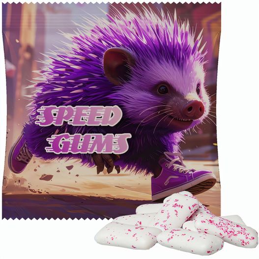 Kräutertee Lavendel, ca. 11g, Kraftpapierdose Mini schwarz (Bild 1)