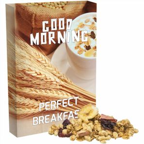 Müsli Knusper Früchte, ca. 60g, Faltschachtel