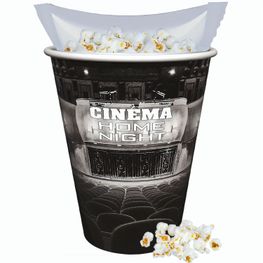 Popcorn süß, ca. 20g, Snackbecher Maxi mit Maxi Tüte