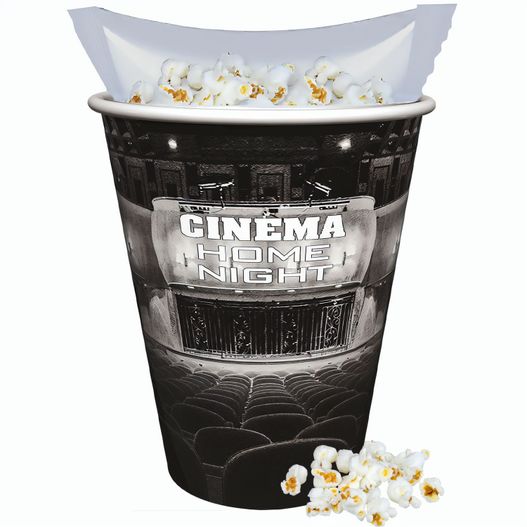 Popcorn süß, ca. 20g, Snackbecher Maxi mit Maxi Tüte (Bild 1)