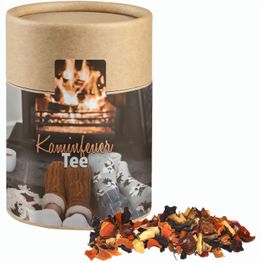 Kaminfeuer Tee, ca. 60g, Kraftpapierdose Midi