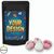 Erdbeer-Joghurt Bonbons, ca. 80g, Standbeutel Midi schwarz (Bild 1)