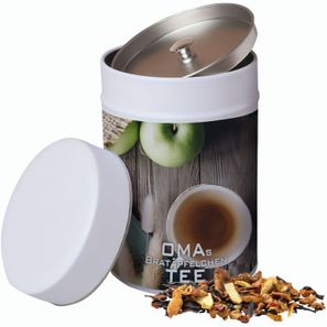 Omas Bratäpfelchen Tee, ca. 140g, Metalldose Maxi