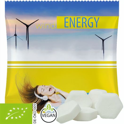 Produktabbildung Bio Traubenzucker Orange Drops, ca. 5g, Mini-Tüte Bio Traubenzucker Orange Drops, ca. 5g, Mini-Tüte (Bild 1)