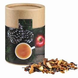 Omas Bratäpfelchen Tee, ca. 60g, Kraftpapierdose Midi