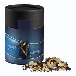 Wintertage Tee, ca. 50g, Kraftpapierdose Midi schwarz