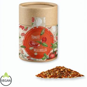 Gewürzmischung Tomate-Mozzarella, ca. 50g, Kraftpapierdose Midi