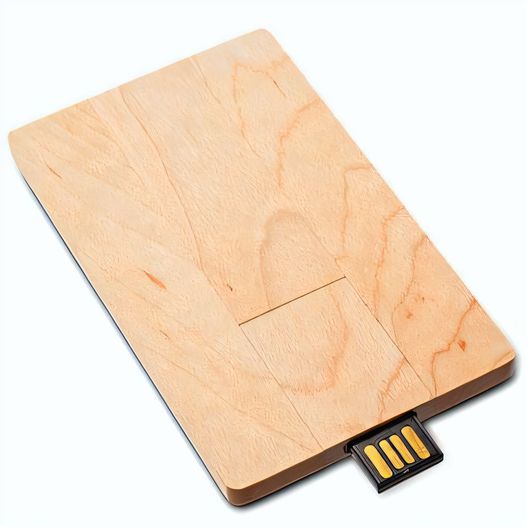 USB-Card Holz-Maple (Bild 1)