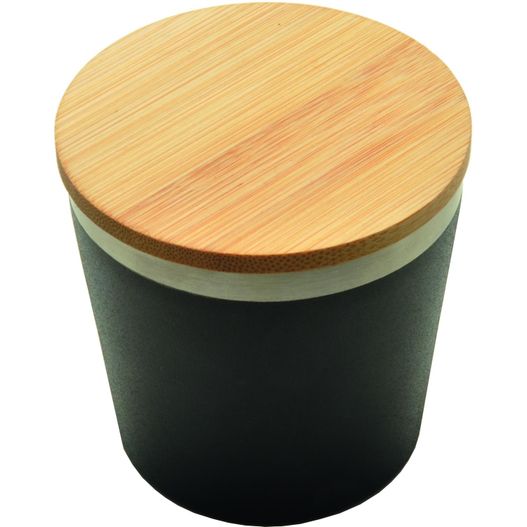 Doppelwandiger Edelstahlbecher 'Nagano' mit Bambusdeckel (Bild 1)