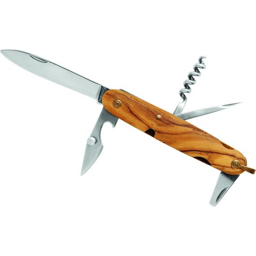 Multifunktionsmesser 'Volga', Olivenholz (Bild 1)
