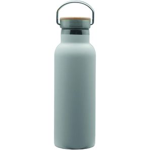 Doppelwandige Flasche 'Arima', Bambusdeckel, 500ml
