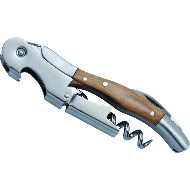 Produktabbildung Kellnermesser 'Grand Cru', Doppelhebel, Olivenholz Kellnermesser 'Grand Cru', Doppelhebel, Olivenholz