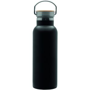 Doppelwandige Flasche 'Arima', Bambusdeckel, 500ml