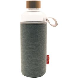 Glasflasche 'Reisui', 1L, Neoprenhülle