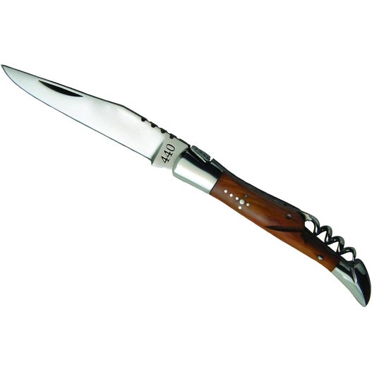 Produktabbildung Taschenmesser 'Tradition', Korkenzieher, Olivenholz Taschenmesser 'Tradition', Korkenzieher, Olivenholz (Bild 1)