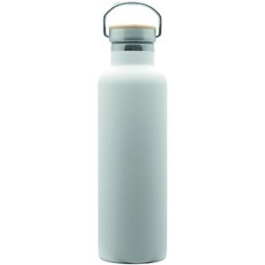 Doppelwandige Flasche 'Arima', Bambusdeckel, 750ml